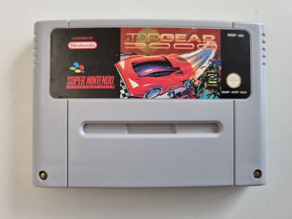 (Bild für) SNES Top Gear 3000 EUR - zum Schließen ins Bild klicken