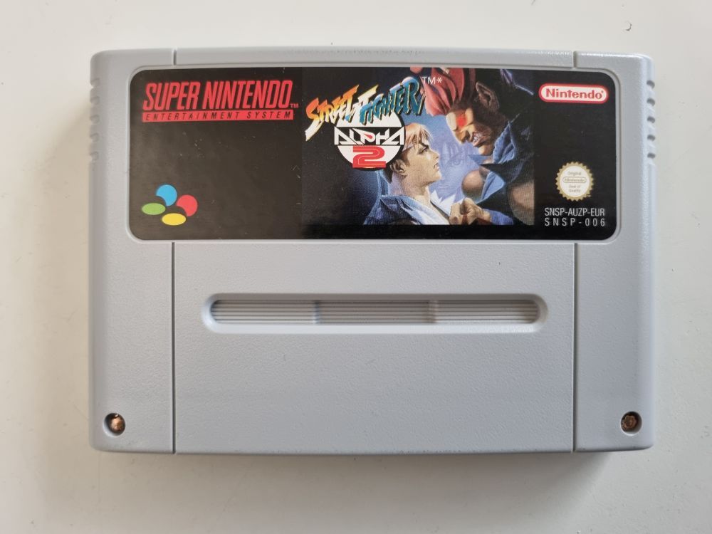 (Bild für) SNES Street Fighter Alpha 2 EUR - zum Schließen ins Bild klicken