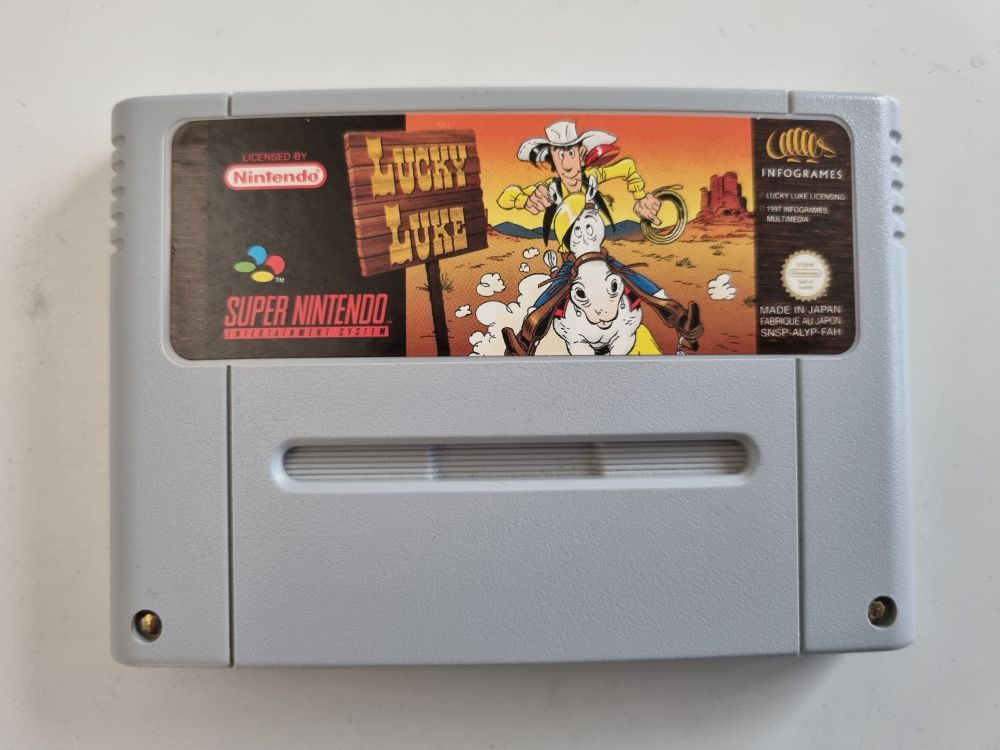 (Bild für) SNES Lucky Luke FAH - zum Schließen ins Bild klicken