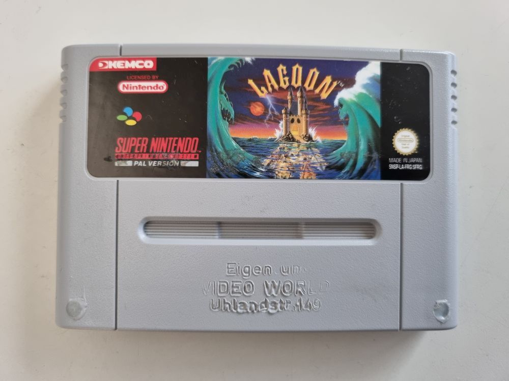 (Bild für) SNES Lagoon FRG/SFRG - zum Schließen ins Bild klicken
