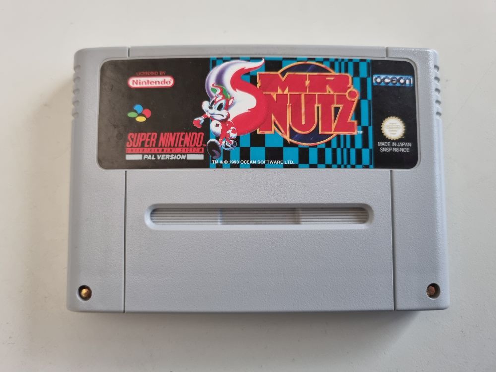 (Bild für) SNES Mr. Nutz NOE - zum Schließen ins Bild klicken