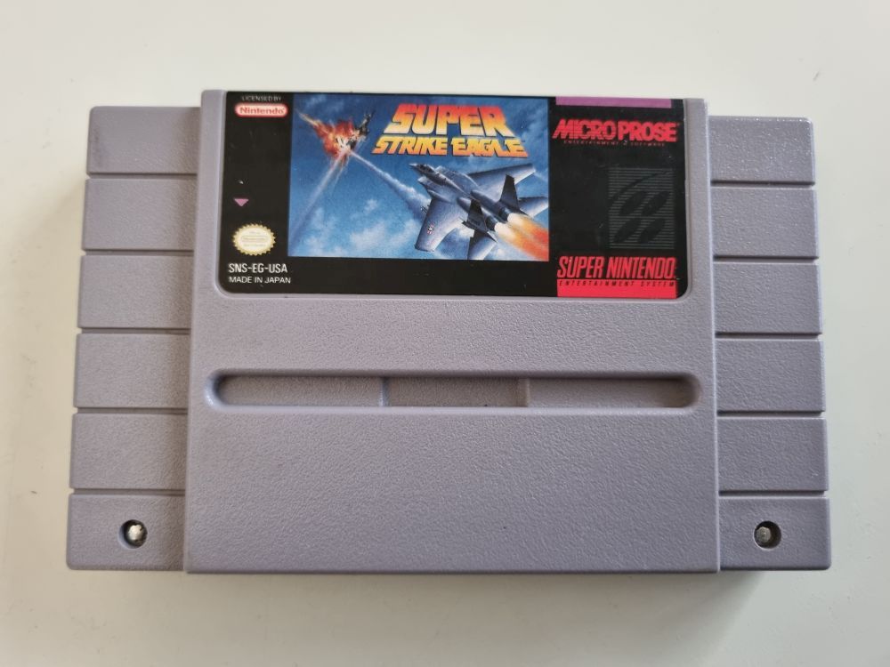 (Bild für) SNES Super Strike Eagle USA - zum Schließen ins Bild klicken
