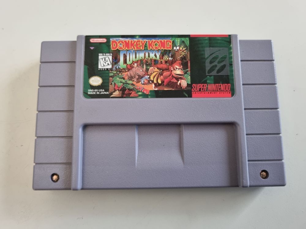 (Bild für) SNES Donkey Kong Country USA - zum Schließen ins Bild klicken