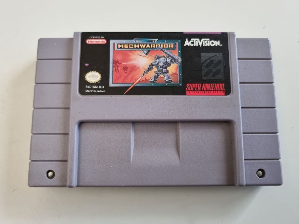 (Bild für) SNES Mechwarrior USA - zum Schließen ins Bild klicken