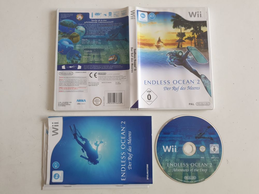 (Bild für) Wii Endless Ocean 2 Der Ruf des Meeres NOE - zum Schließen ins Bild klicken