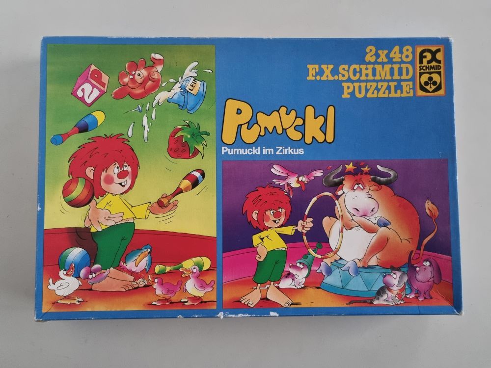 (Bild für) BS Pumuckl Puzzle - Pumuckl im Zirkus - zum Schließen ins Bild klicken