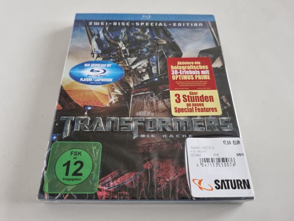 (Bild für) BR Transformers - Die Rache - Zwei-Disc-Special-Edition - zum Schließen ins Bild klicken