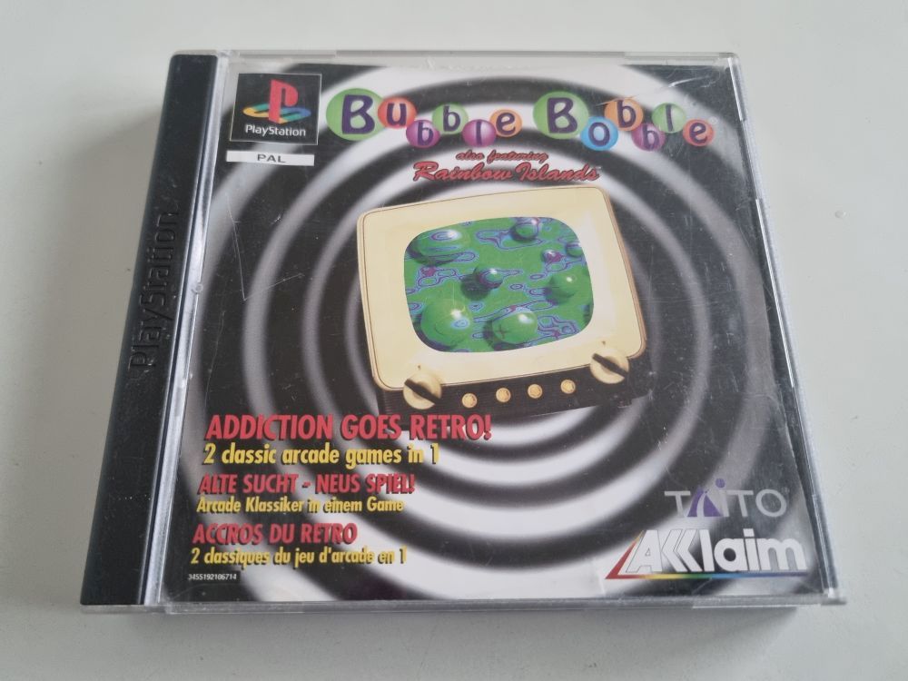 (Bild für) PS1 Bubble Bobble also featuring Rainbow Islands - zum Schließen ins Bild klicken