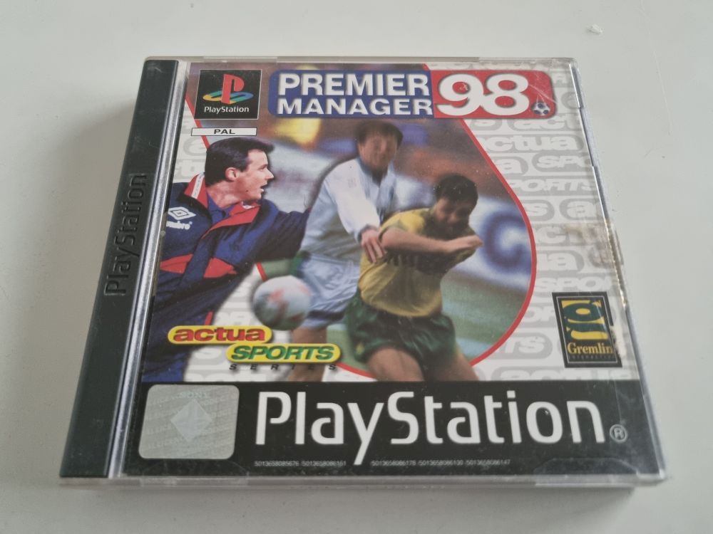 (Bild für) PS1 Premier Manager 98 - zum Schließen ins Bild klicken