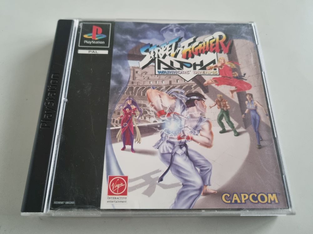 (Bild für) PS1 Street Fighter Alpha - Warriors' Dreams - zum Schließen ins Bild klicken