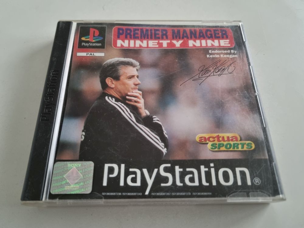 (Bild für) PS1 Premier Manager Ninety Nine - zum Schließen ins Bild klicken