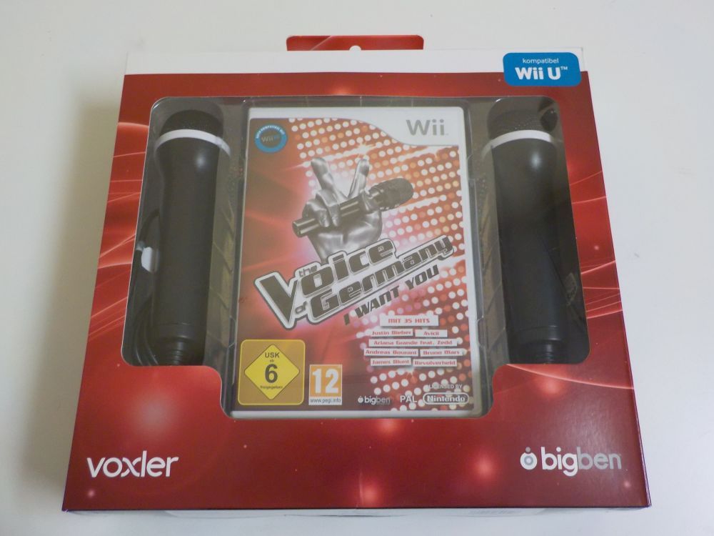 (Bild für) Wii The Voice of Germany I want you - zum Schließen ins Bild klicken