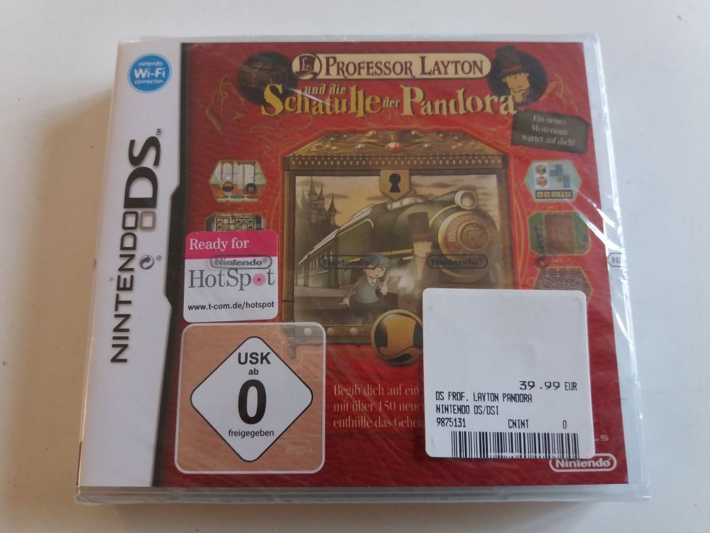 DS Professor Layton und die Schatulle der Pandora NOE - zum Schließen ins Bild klicken