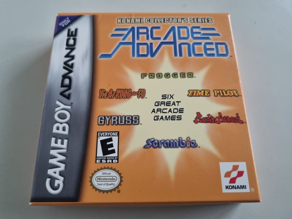 (Bild für) GBA Arcade Advanced - Konami Collector's Series USA - zum Schließen ins Bild klicken