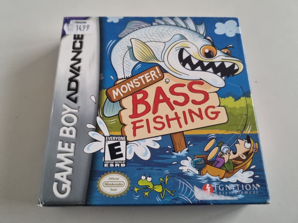 (Bild für) GBA Monster! Bass Fishing USA - zum Schließen ins Bild klicken