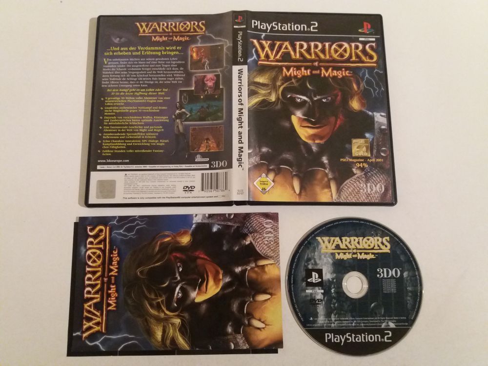 PS2 Warriors of Might & Magic - zum Schließen ins Bild klicken