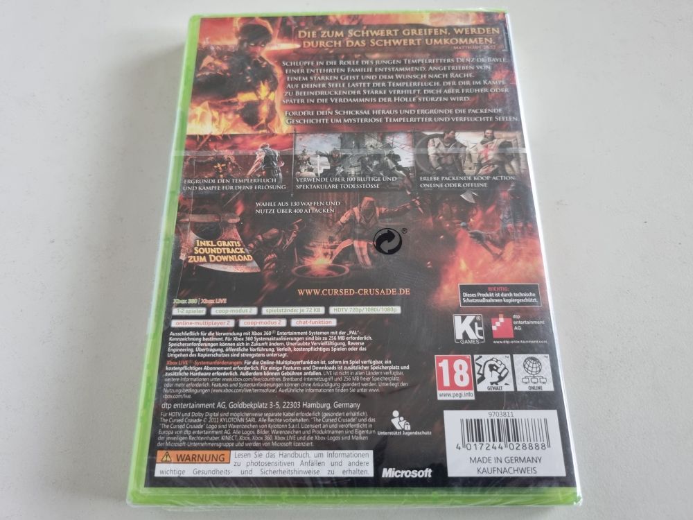 Xbox 360 The Cursed Crusade - zum Schließen ins Bild klicken