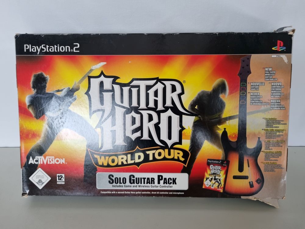 PS2 Guitar Hero - World Tour - Solo Guitar Pack - zum Schließen ins Bild klicken