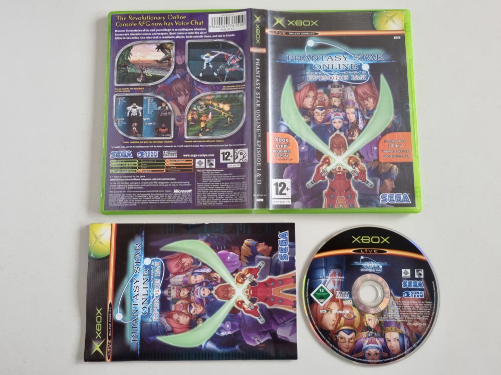 (Bild für) Xbox Phantasy Star Online - Episode I & II - zum Schließen ins Bild klicken