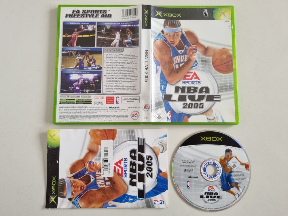 (Bild für) Xbox NBA Live 2005 - zum Schließen ins Bild klicken
