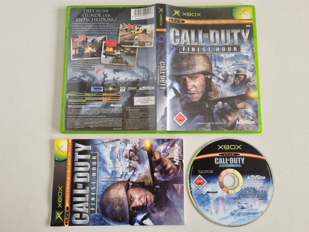 Call of duty finest hour best sale xbox