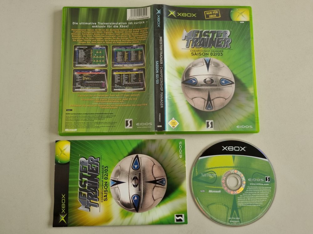 (Bild für) Xbox Meistertrainer: Championship Manager Saison 02/03 - zum Schließen ins Bild klicken
