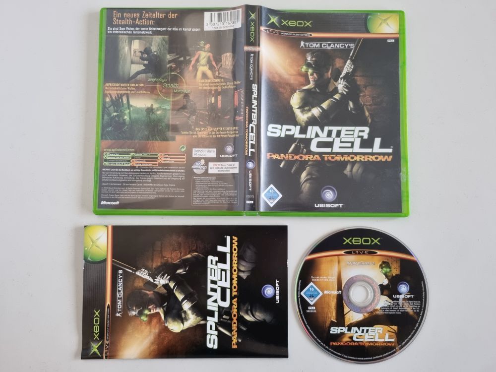 splinter cell pandora tomorrow xbox 360