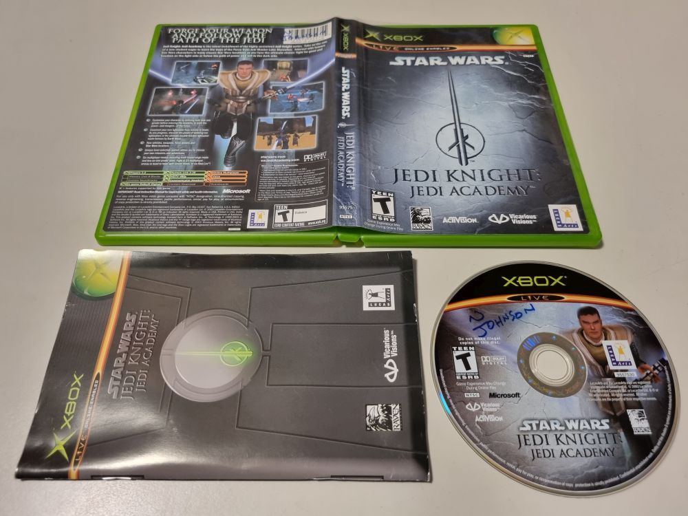 star wars jedi knight academy xbox