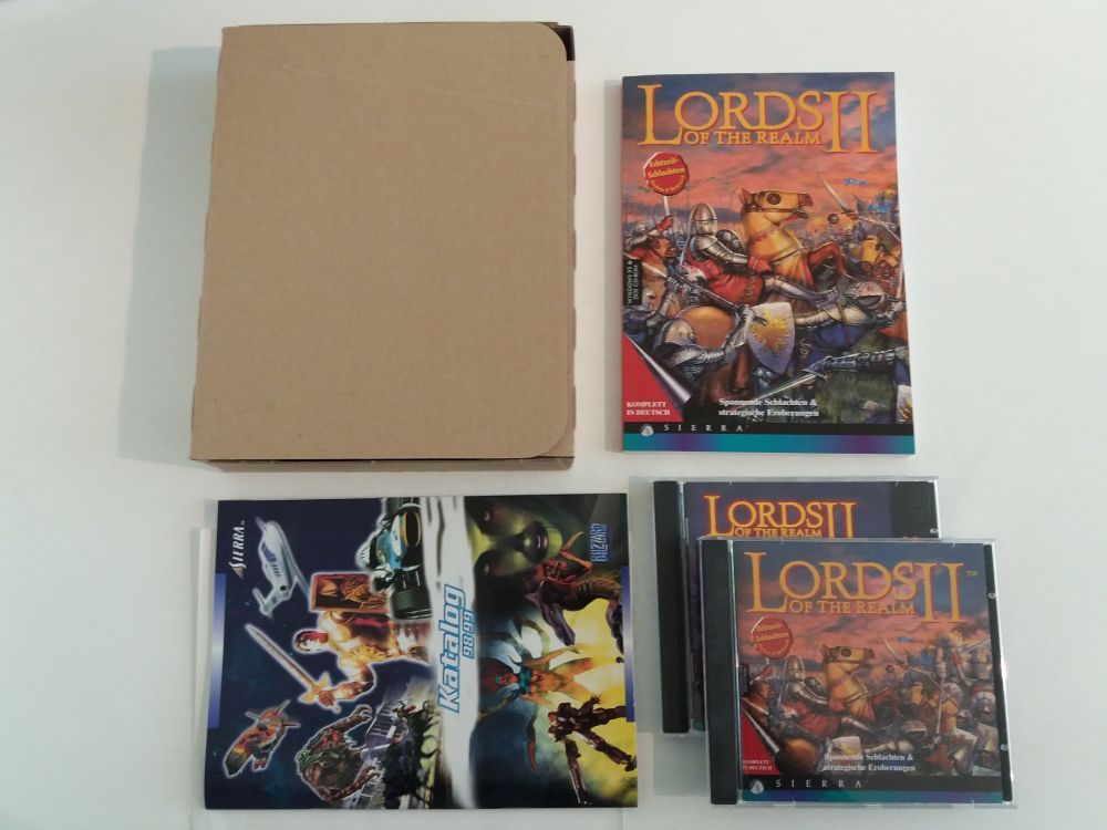 Pc Lords Of The Realm Ii Siege Pack 19 99 Retrogamecollectorheaven Deutsche Version