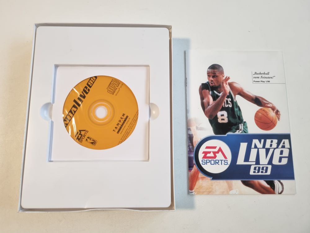 EA Sports NBA Live 99 Game CD ROM Classics NBA Basketball Windows 95 & 98  14633116809