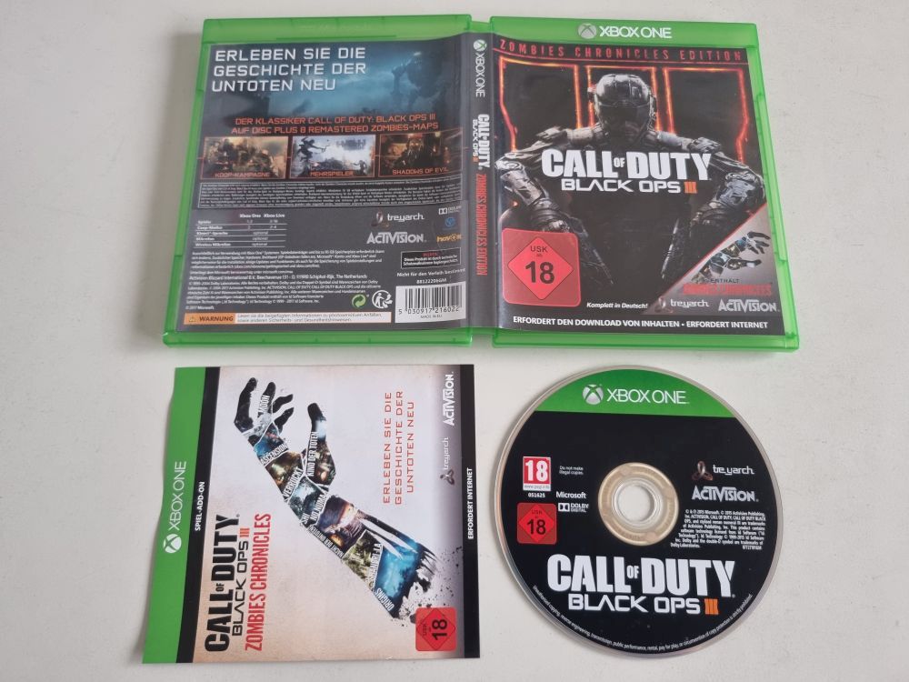 Xbox One Call of Duty - Black Ops III - zum Schließen ins Bild klicken