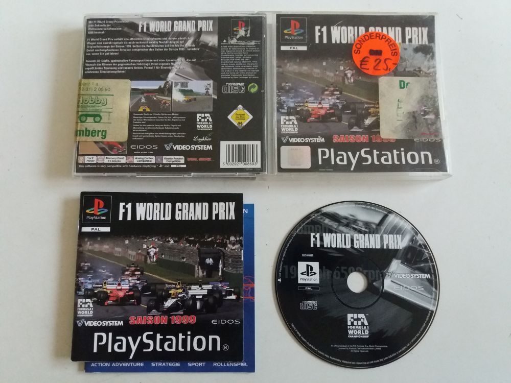 (Bild für) PS1 F1 World Grand Prix - zum Schließen ins Bild klicken