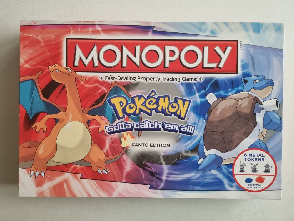 Monopoly Pokemon - Kanto Edition - zum Schließen ins Bild klicken