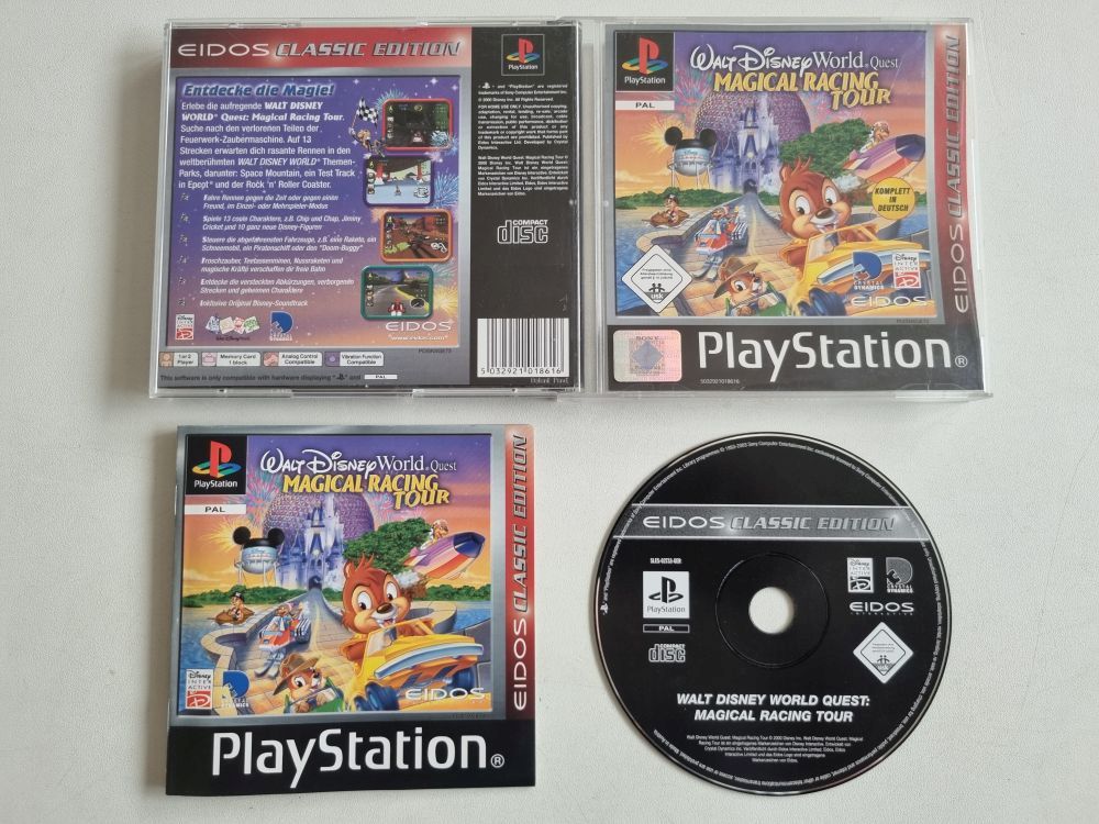 PS1 World Disney World Quest - Magical Racing Tour - zum Schließen ins Bild klicken