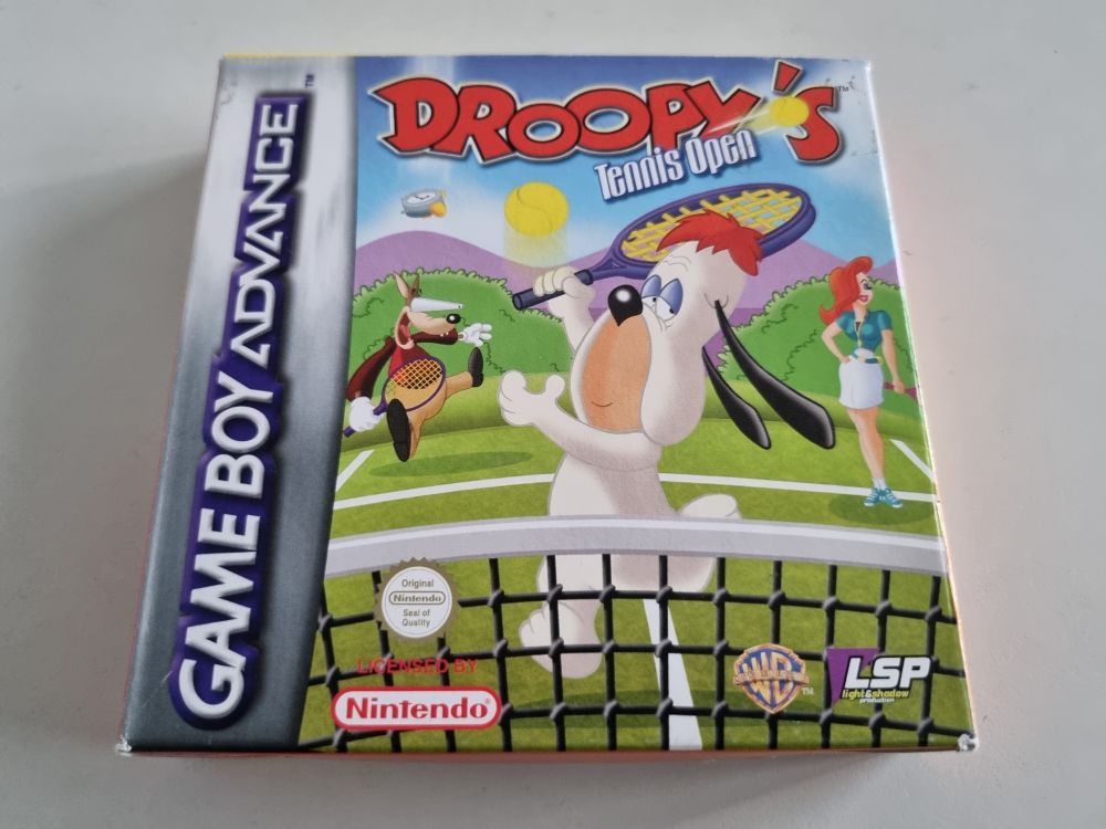 (Bild für) GBA Droopy's Tennis Open EUR - zum Schließen ins Bild klicken