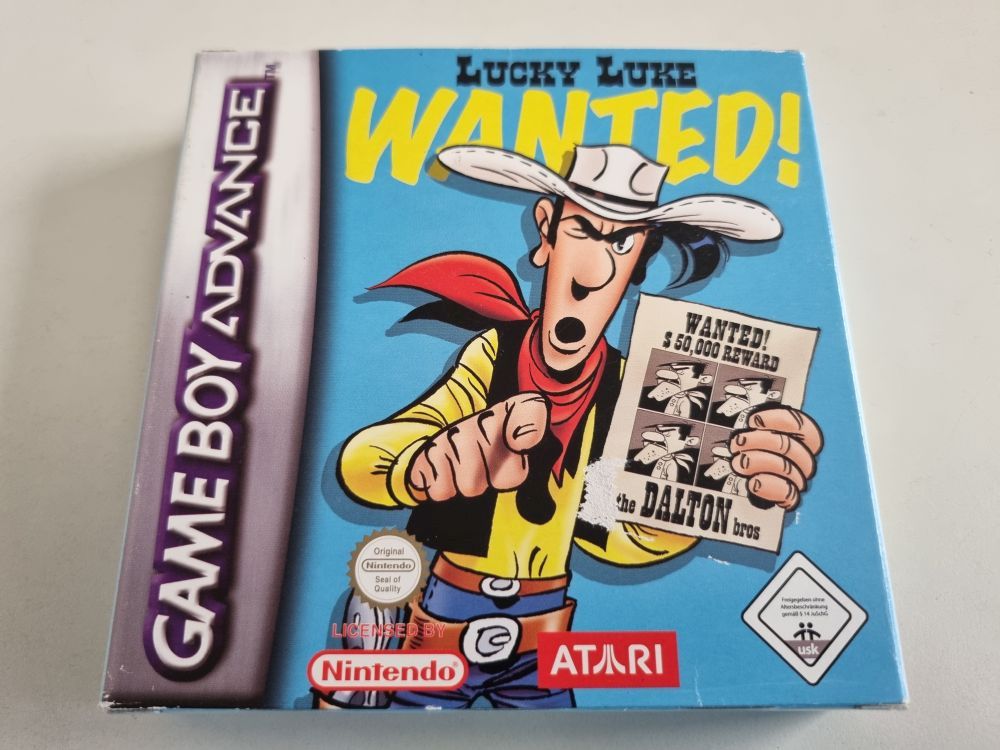 (Bild für) GBA Lucky Luke - Wanted! NOE - zum Schließen ins Bild klicken