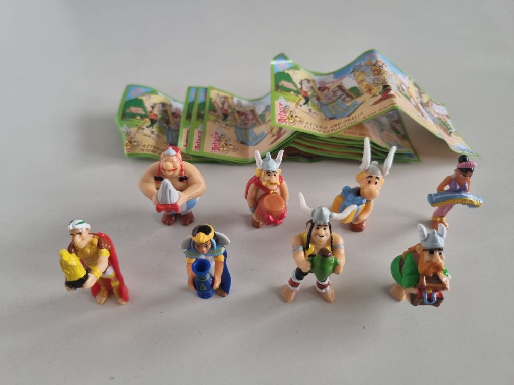 (Bild für) Asterix Figuren Komplettset - Kinder Überraschung - zum Schließen ins Bild klicken