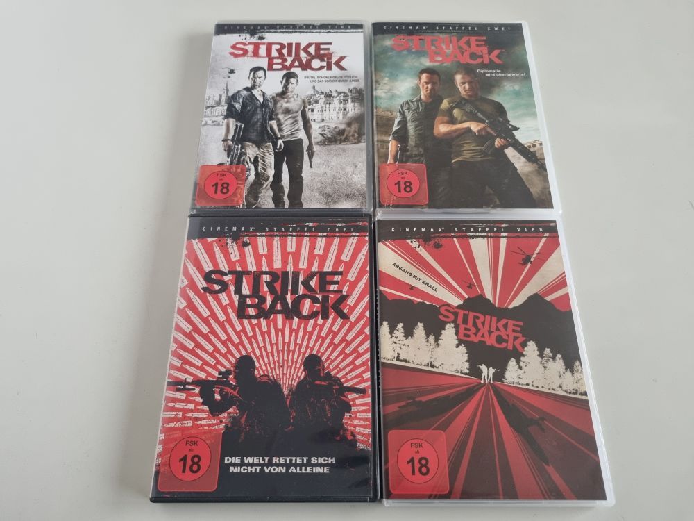 (Bild für) DVD Strike Back - Staffel 1-4 - Komplette Serie - zum Schließen ins Bild klicken