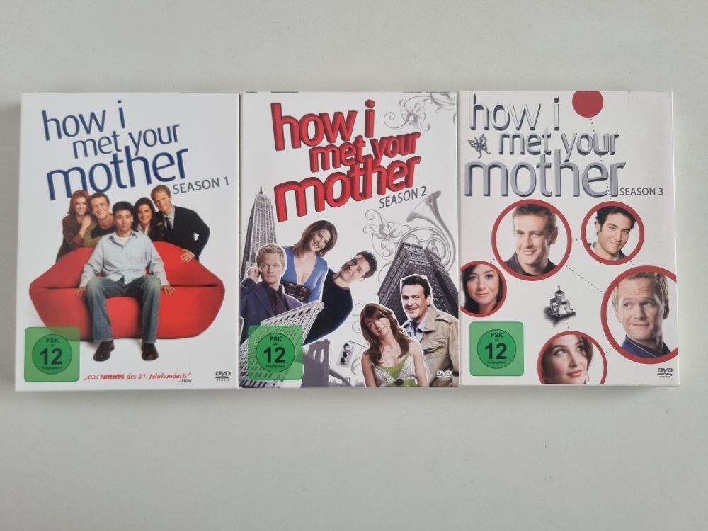 (Bild für) DVD How I met your mother Season 1-3 - zum Schließen ins Bild klicken