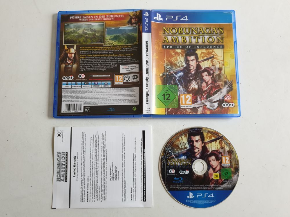 (Bild für) PS4 Nobunaga's Ambition: Sphere of Influence - zum Schließen ins Bild klicken