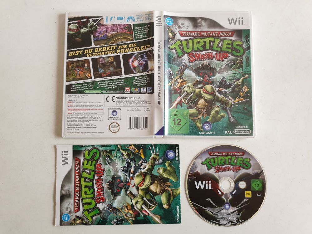 Wii Teenage Mutant Ninja Turtles Smash-Up NOE - zum Schließen ins Bild klicken