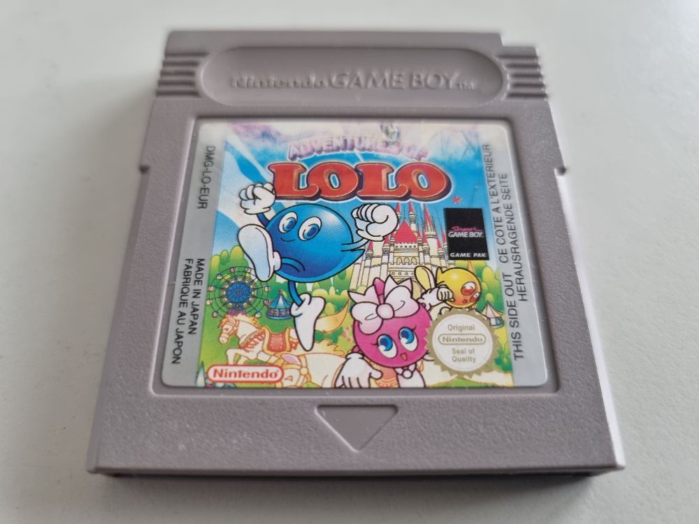 (Bild für) GB Adventures of Lolo EUR - zum Schließen ins Bild klicken