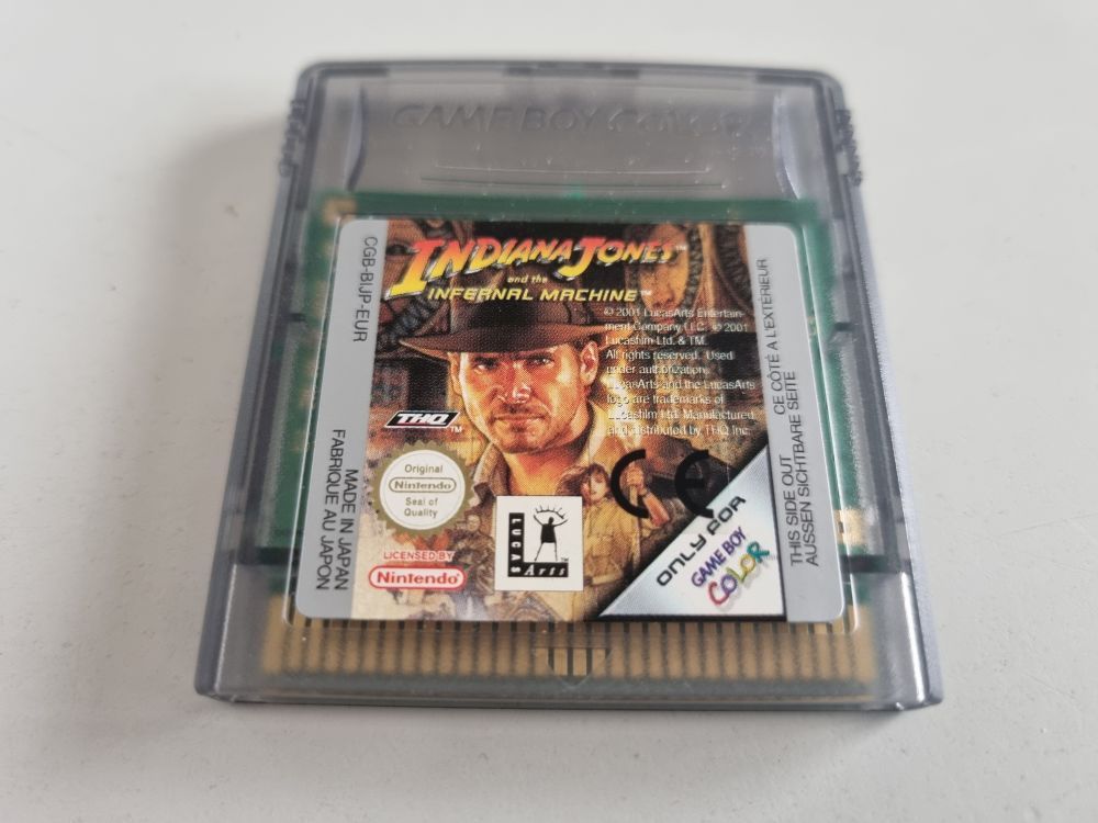 (Bild für) GBC Indiana Jones and the Infernal Machine EUR - zum Schließen ins Bild klicken