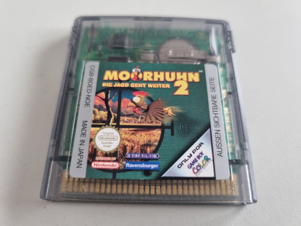 (Bild für) GBC Moorhuhn 2 - Die Jagd geht weiter NOE - zum Schließen ins Bild klicken