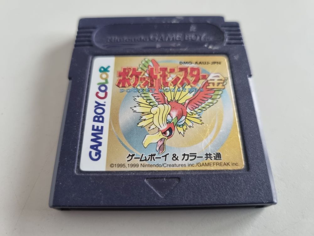 (Bild für) GBC Pocket Monsters Gold JPN - zum Schließen ins Bild klicken