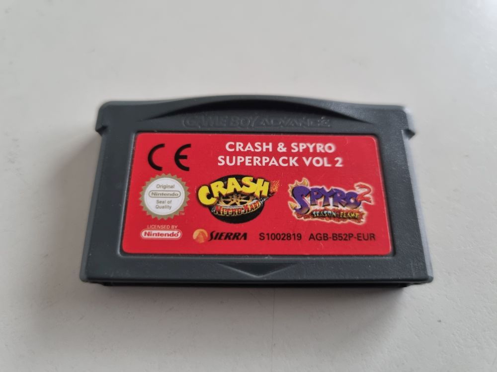 (Bild für) GBA Crash & Spyro - Super Pack - Vol 2 EUR - zum Schließen ins Bild klicken