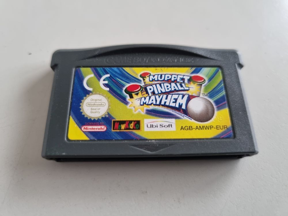 (Bild für) GBA Muppet Pinball Mayhem EUR - zum Schließen ins Bild klicken