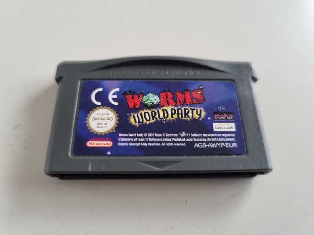 (Bild für) GBA Worms World Party EUR - zum Schließen ins Bild klicken