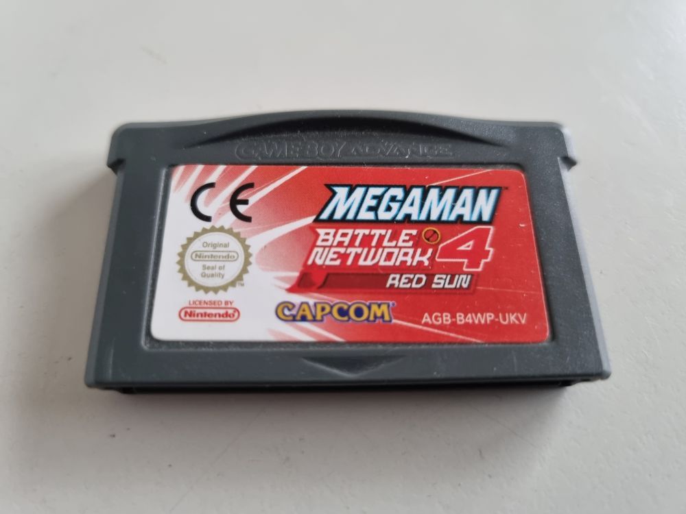 (Bild für) GBA Mega Man - Battle Network 4 - Red Sun UKV - zum Schließen ins Bild klicken