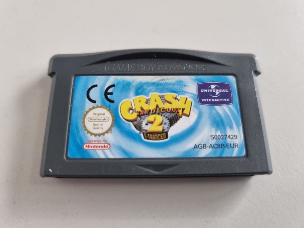 (Bild für) GBA Crash Bandicoot 2 - N-Tranced EUR - zum Schließen ins Bild klicken